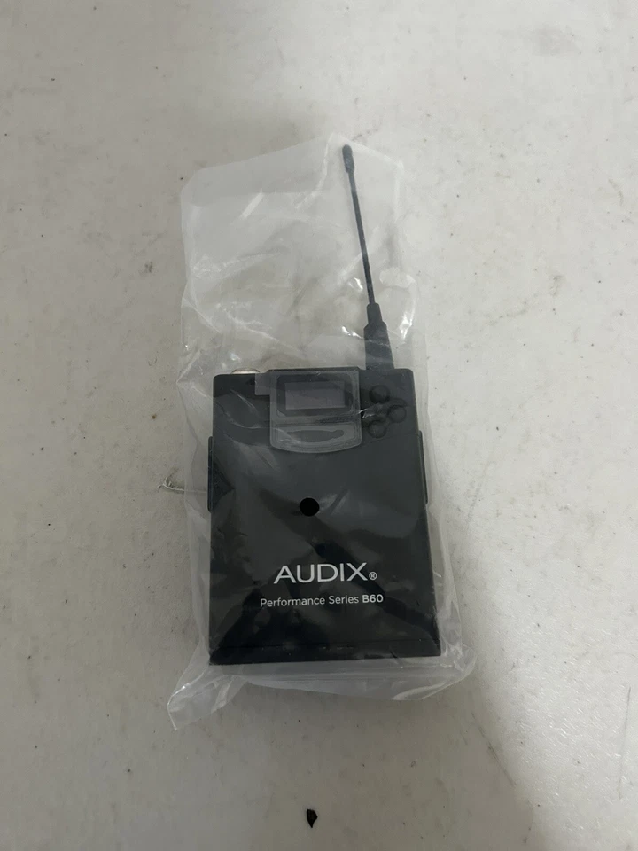 Audix B60 Performance Series Bodypack Transmitter (522 to 586 MHz) - Image 3 of 4
