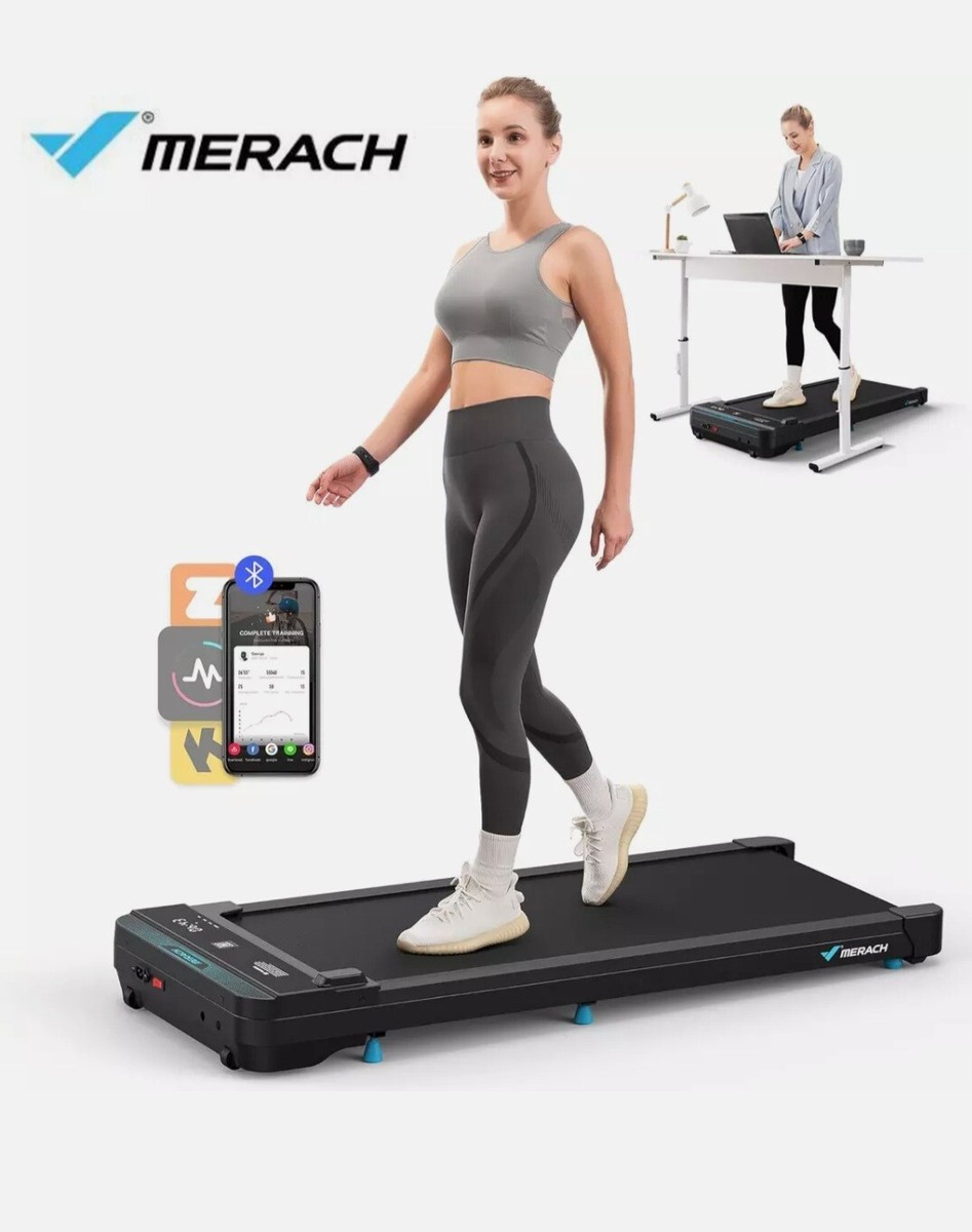 MERACH T19 Small Treadmill Walking Pad 3.8MPH Speed LED Display