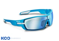 Kask KOO Open Cycling Bike Sunglasses Super Blue + Clear Lenses Light Blue NIB