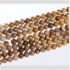 One Strand 4/6/8/10mm Colorful Natural Gemstone Stone Round Spacer Beads