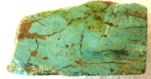 Natural Royston Turquoise Block - 188 grams - Nevada - Old Stock - Picture 3 of 7