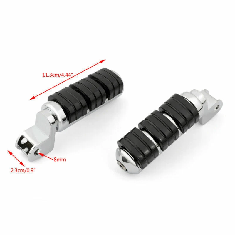 Repose pieds avant moto Pour Honda GoldWing GL 1500 Ace 1100 Valkyrie Shadow - Photo 2/3