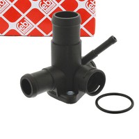 febi 18240 KüHlmittelflansch FüR VW Caddy 2 Golf 3 Passat 3A Vento 1H 1.9 Diesel