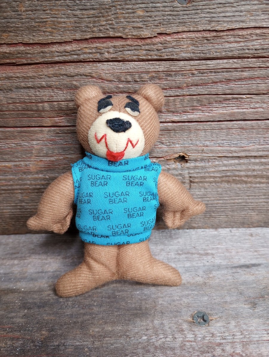 Vintage Sugar Bear Golden Crisp Cereal General Mills Stuffed Plush