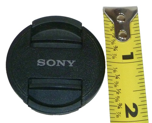 Vivitar Copriobiettivo A Scatto Con Corda Per Sony FDR-AX40 FDR-AX53 - Diametro 55mm