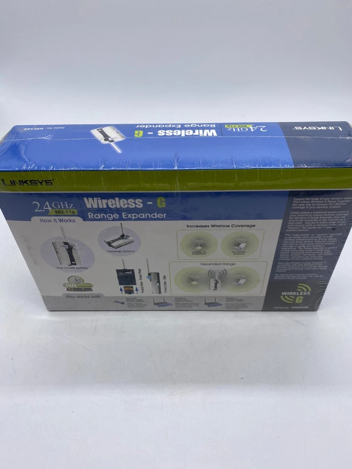 Linksys Cisco WRE54G Wireless-G Range Expander - Image 3 of 4