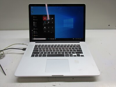 Apple MacBook Pro A1398 Mid-2014 Intel Core i7-4770HQ 2.2GHz 16GB NO HDD No Batt
