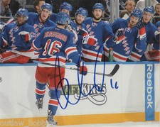 New York Rangers Derick Brassard Autographed Signed 8x10 Photo COA E