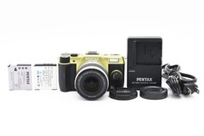PENTAX Q7 12.4 MP Digital Camera Rare Color Lime and Black w/5-15mm 02 Lens Kit