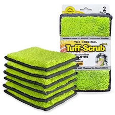 Fresh Professional Microfiber Sponge Cloths Fabric Treated with SILVADUR Adva...