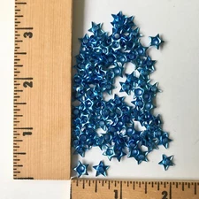 100 Blue Star Eyelets   -  NEW