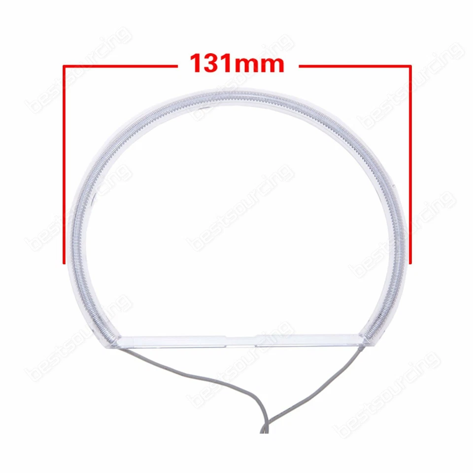 4X131mm CCFL Angel Eyes RINGE STANDLICHT Standlichtringe für BMW E36 E38 E39 E46 - Bild 4 von 4