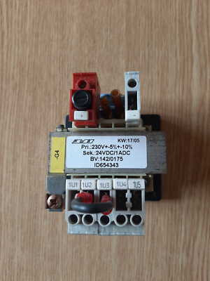 König-Wörle-Beer Trafo Pri:230V+-5%+-10% Sek:24VDC/1ADC