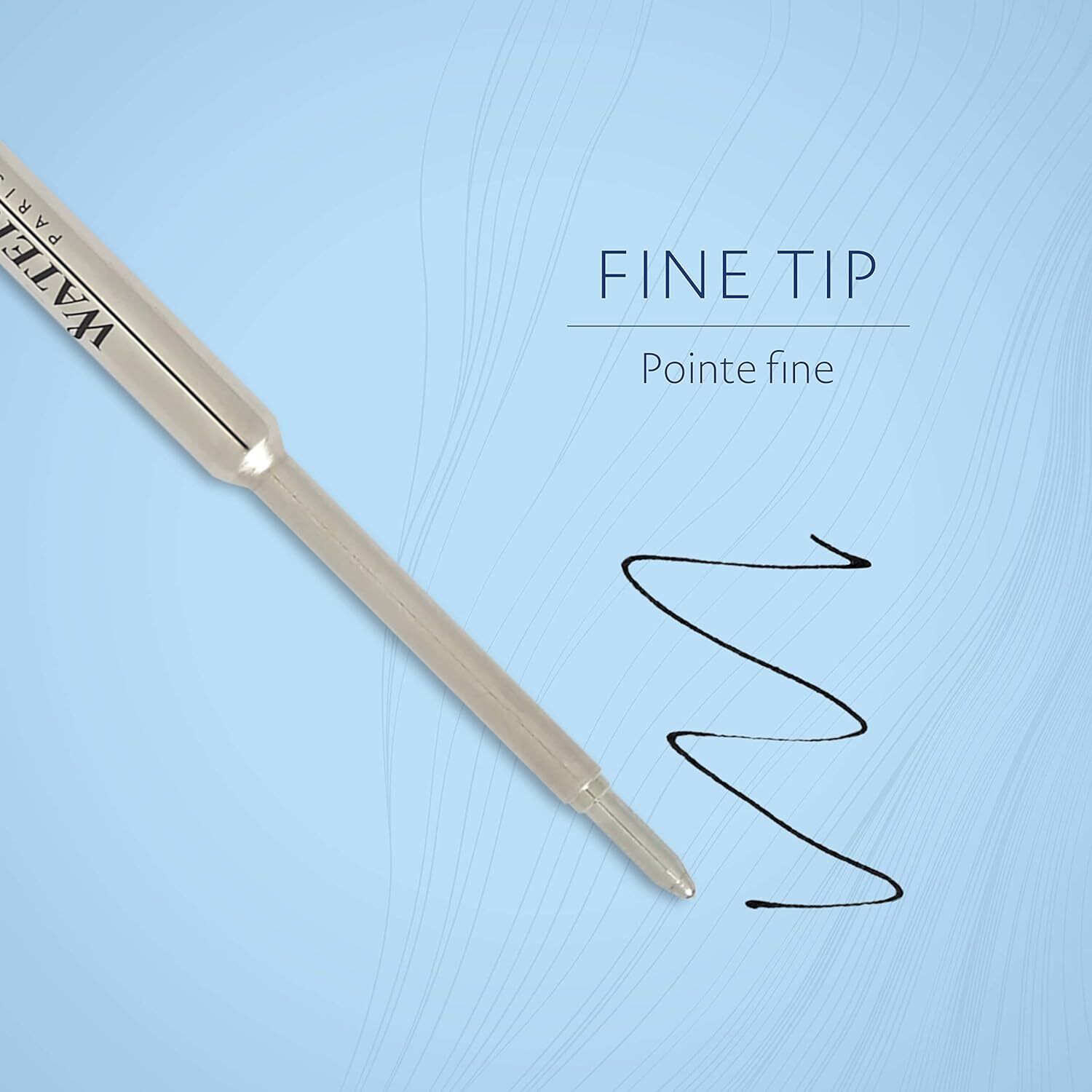 Thumbnail - Waterman Kugelschreiber Ersatzmine | Feine Spitze | Schwarze Tinte |