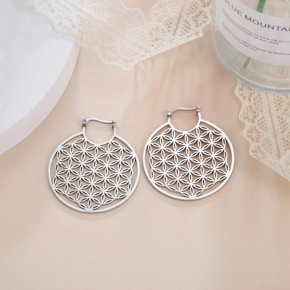Viking hoop deals earrings