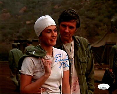 Enid Kent Mash Lieutenant Bigelow Autographed 8x10 Signed Photo JSA COA