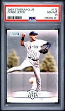 2025 TOPPS STADIUM CLUB #172 DEREK JETER PSA 10