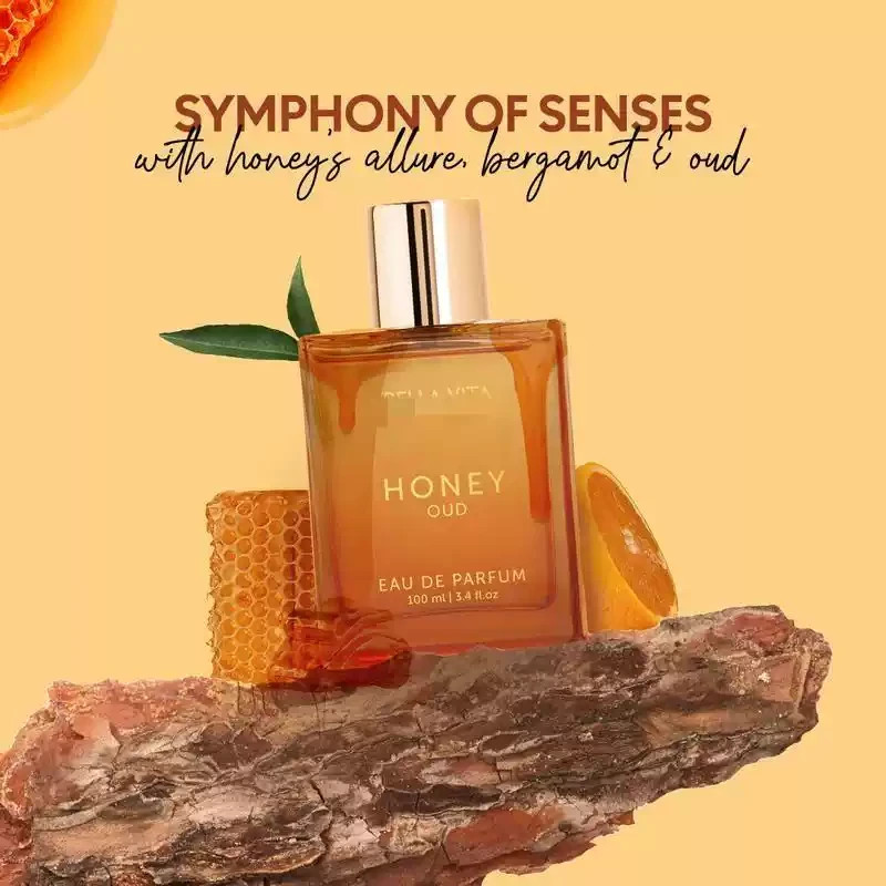 BellaVita Honey OUD Honey Middle East Dubai Arabic Unisex Perfume 100ml