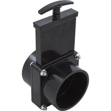 Gate Valve, 3 pc, Valterra, 3" Slip x 3" Slip, 30psi, Black : 7301