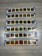 Vintage 1970 Lot of 6 Kenner Give-A-Show Projector Slide Superman Bugs Bunny Etc