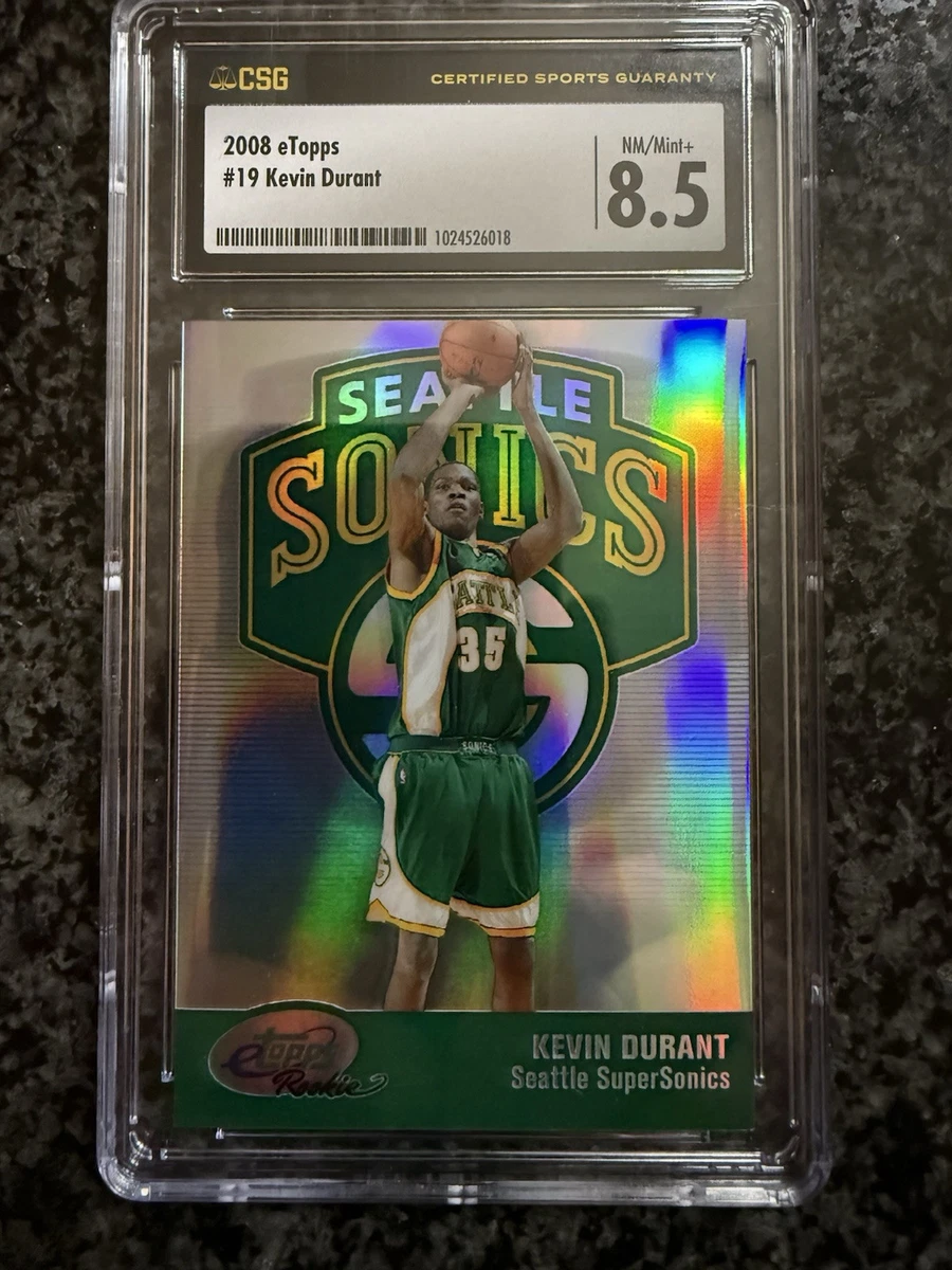 2007-08 eTopps - Kevin Durant #19 for sale | eBay