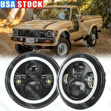 Brightest 2pc 7 Round Led Headlight Hi Lo Lamp For Toyota 1979 1980 1981 Pickup Brightest 2pc 7 Round Led Headlight Hi Lo Lamp For Toyota 1979 1980 1981 Pickup