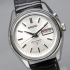Vintage 1971 [N MINT] SEIKO Bell-Matic 4006-7011 38mm Alarm Silver AT Mens Watch