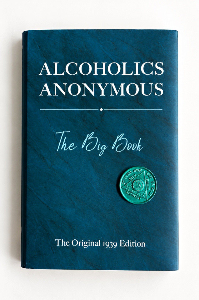 Alcoholics Anonymous Big Book Original 1939 Edition Hardcover Recovery ...