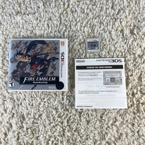 Fire Emblem: Awakening (Nintendo 3DS, 2013) UAE Version Complete CIB Tested