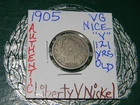 Photo of a 1905-P Liberty Nickel from an eBay listing that sold on Jul 21, 2026