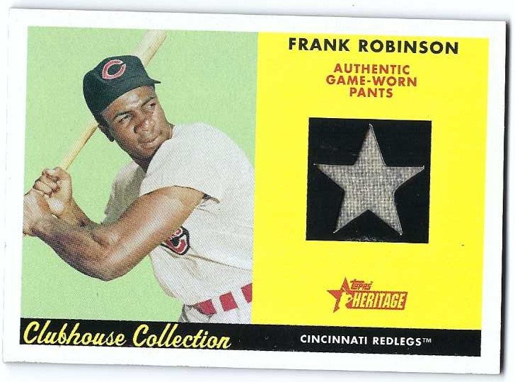 2007 Topps Heritage Clubhouse Collection Relics You Pick