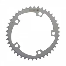 Origin8 Blade Chainring 42t 130 BCD 5-Bolt 8/9-Speed Aluminum Silver Road MTB