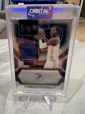 2023-24 Panini Select - Autographed Memorabilia Jonathan Kuminga #AM-KUM /199 