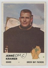 1961 Fleer Jerry Kramer #95 1p38