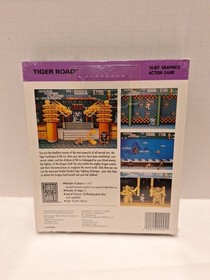 Tiger Road NEC Turbografx 16 Vintage 1990 Game New In Box Sealed Read See Pics