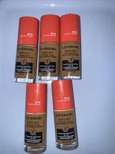 CoverGirl Outlast Extreme Wear 3-in-1 Foundation #870 Toasted Almond, Lot Of 5