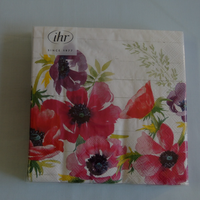 20 Servietten Klatschmohn 1 Packung Ovp Ihr E BlüTen Poppy Mohn Motivserviette