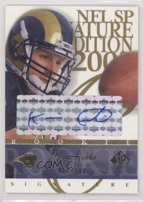 2003 SP Signature Edition 61/100 Kevin Curtis #KC Auto 0c6