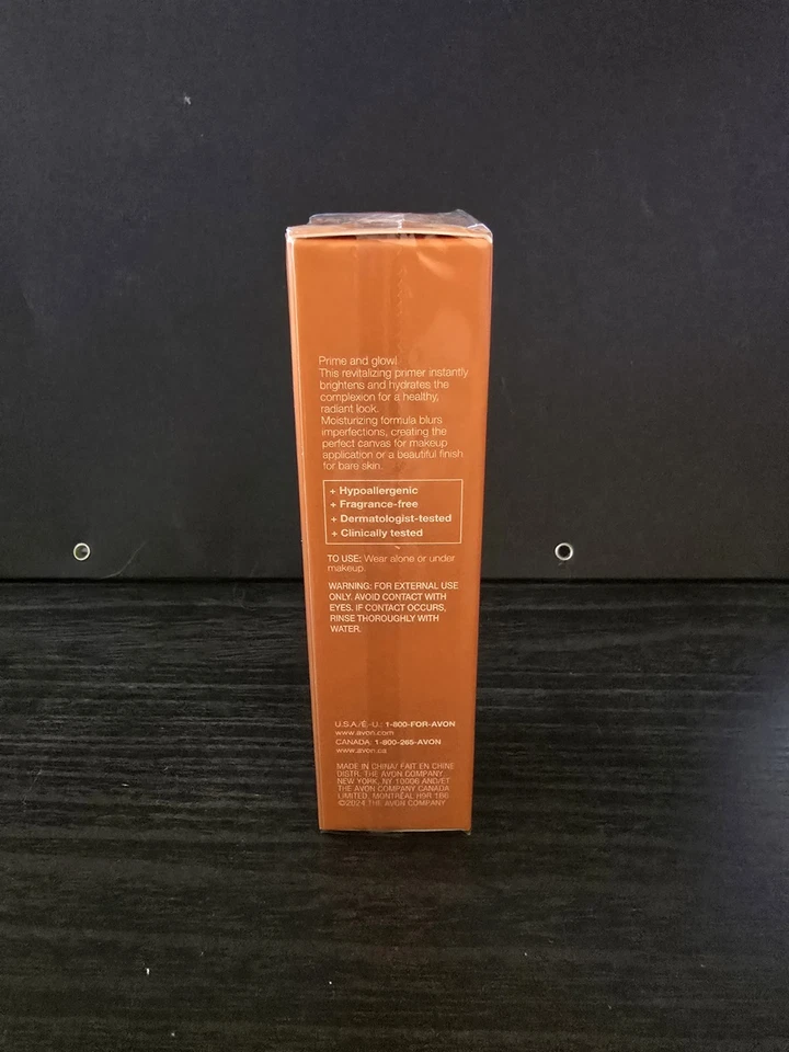 Crema hidratante iluminadora de cebado con vitamina C Avon Anew 1,7 fl oz nueva en caja sellada Foto 4 de 4