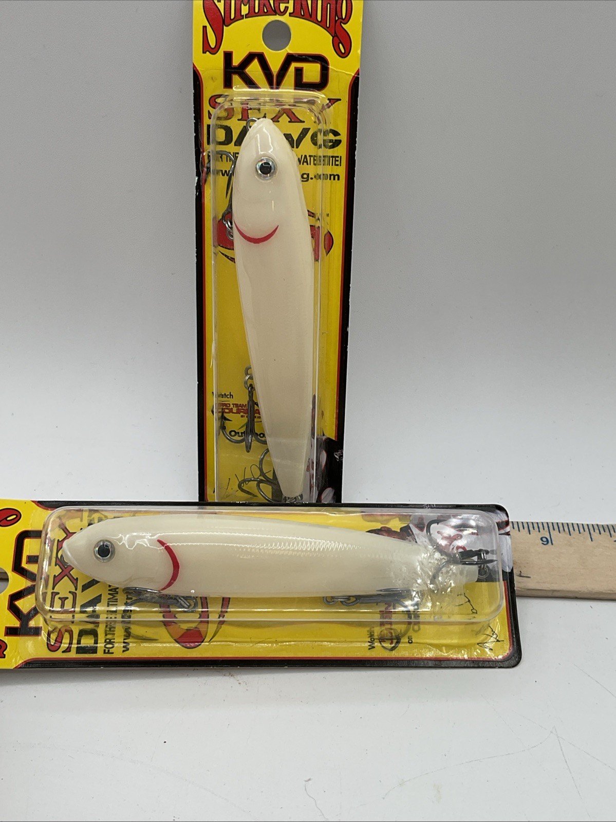 Lot of 5 Strike King KVD Sexy Dawg Top water Lures ~ New In Package - Image 3