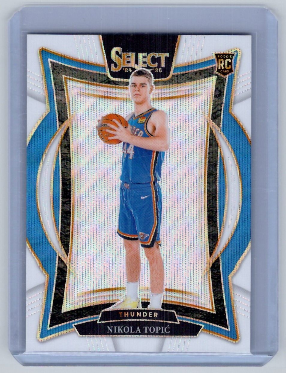 2024-25 Select - Nikola Topic Concourse #89 White Wave /99 (RC)