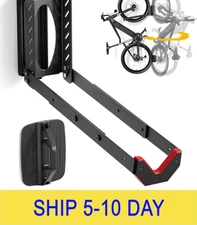 monTEK Swivel Bike Wall Mount, No Heavy Lifting Required Bike Wall Mount, Bike H