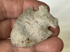 INCREÍBLE PALOMA PUNTA FLECHA ARCAICA INDIANA ÁTICA VERDE CHERT TEBAS INDIANA