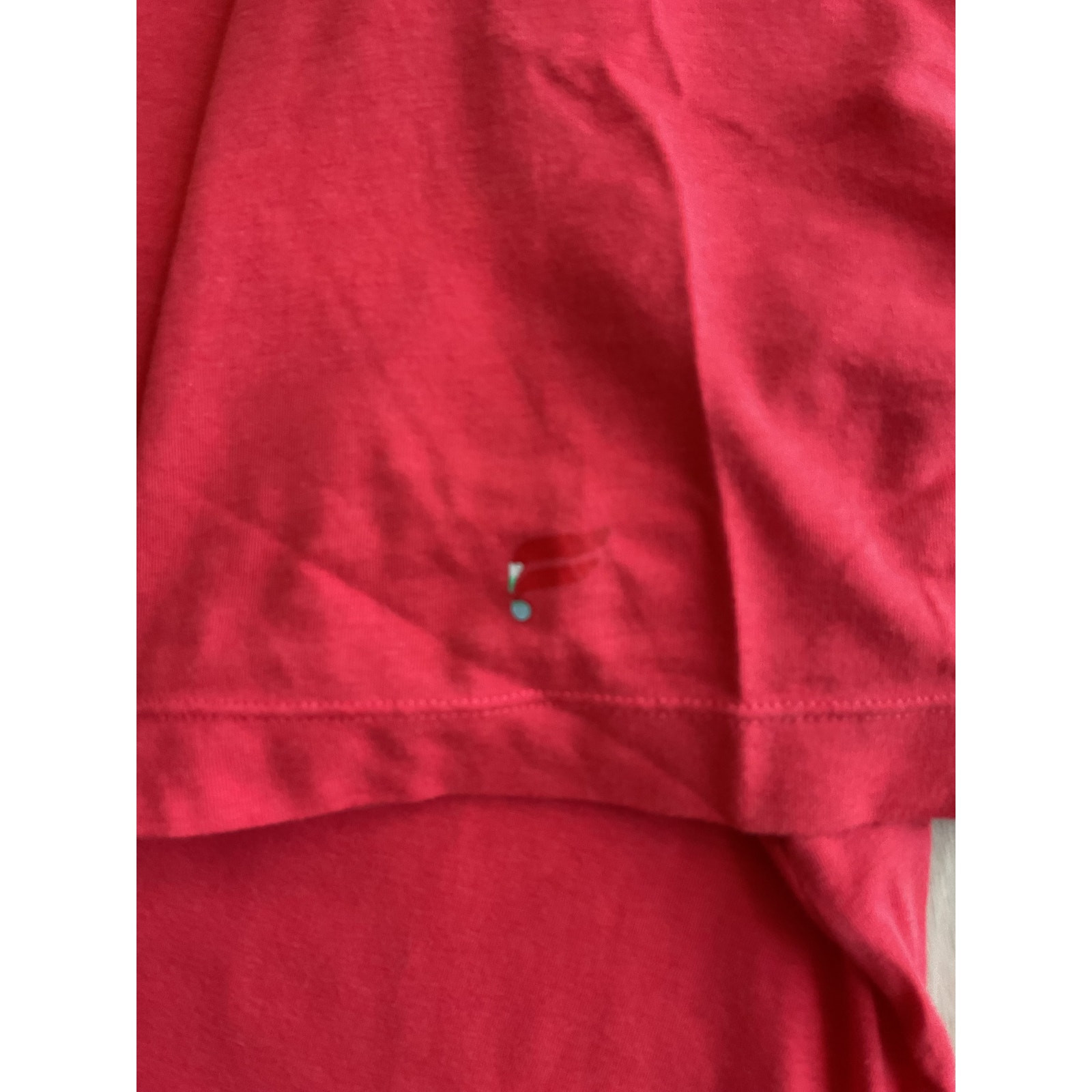 Fabletics Basic Tee Shirt Red Large - image 6