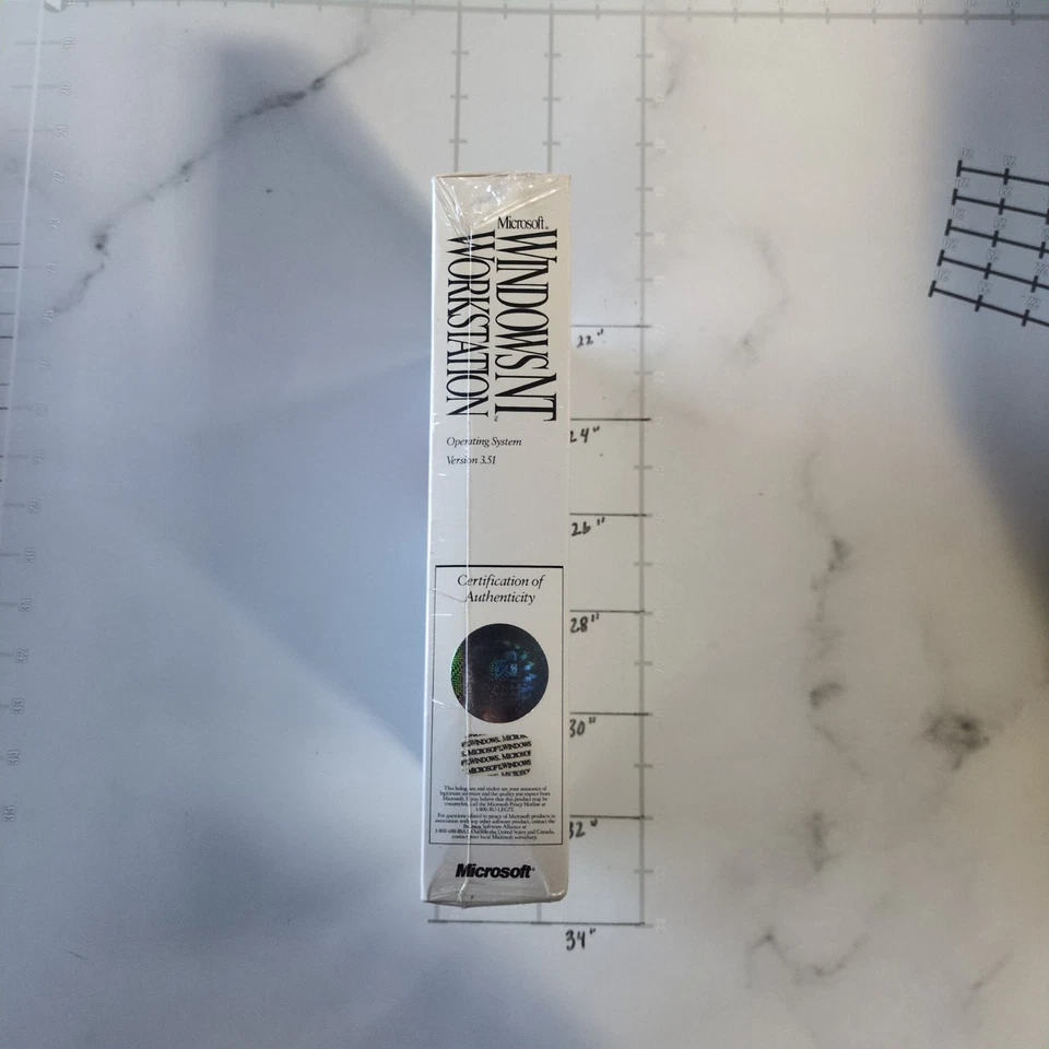 Microsoft Windows NT 3.51 Workstation Step Up Edition New Sealed - Image 4 of 4