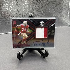 2022 Panini Limited Tyrion Davis-Price Rookie 2 Color Patch Auto Autograph /99