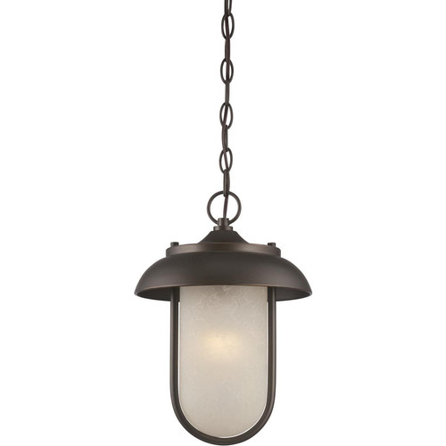 Nuvo Lighting 62/675 Tulsa LED 10 inch Mahogany Bronze Outdoor Hanging Light