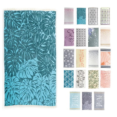 #ad Hencely 100% Cotton Turkish Beach Towel 37quot;x73quot; – Quick Dry Sand Free Soft $29.00