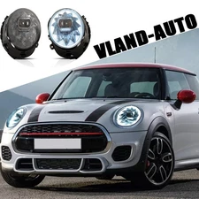 2014-2018 LED Headlights w/Animation & Sequential Indicator For Mini Cooper F56