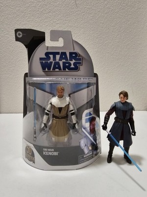 Star Wars Black Series Obi-Wan Kenobi Anakin Skywalker Figure LOT Target 6'' 